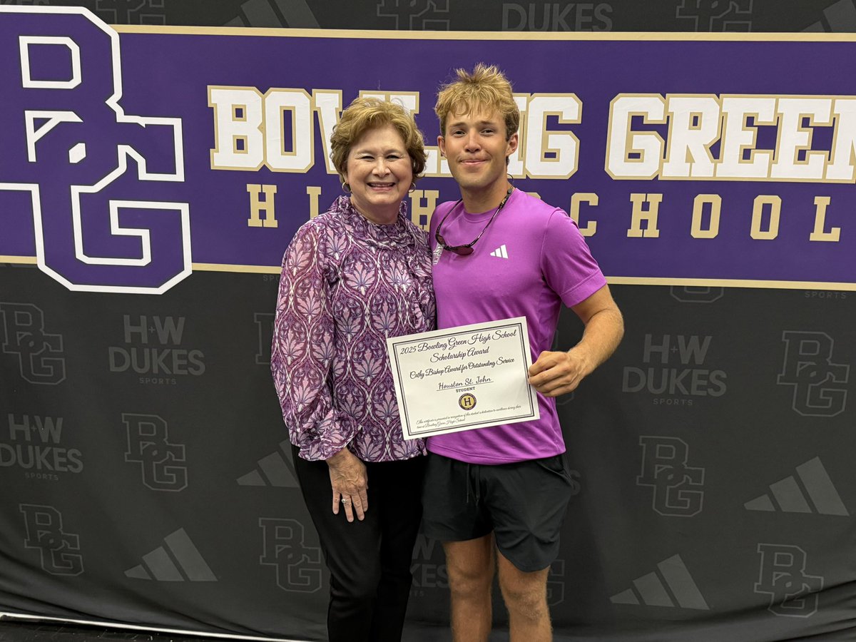 Congratulations to all of our award winners and scholarship recipients who were recognized at our Awards Night this evening.

A special shoutout to the BGHS Class of 2025 Top Five Honor Graduates - Neil Reed, Hamilton Gover, Ali Greenwell, Kathryn Harris, and Ella Griggs!