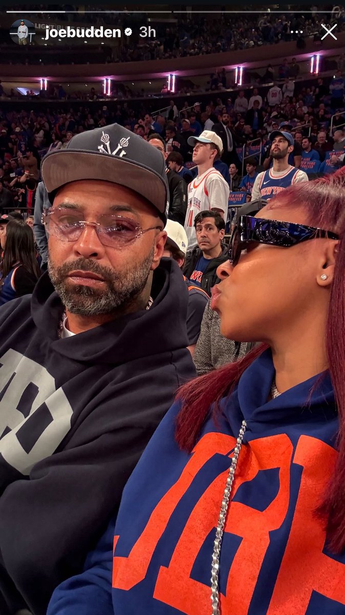 TYRELL1124's tweet photo. @JoeBudden gotta watch from home for the rest of the playoffs #joebudden #KnicksPacers https://t.co/7NmObnecWM