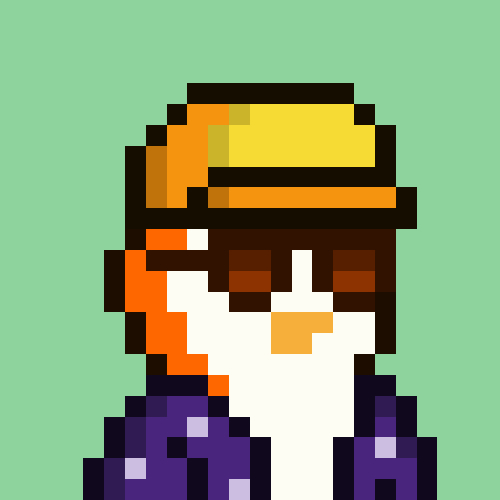 Bought Some <a href="/AptosPenguins/">Aptos Penguins</a>, now holds one of the 4444 pixelated penguins living on the Aptos blockchain. 

They are more than just art, they’re a ticket to an exclusive, growing community of Web3 enthusiasts.