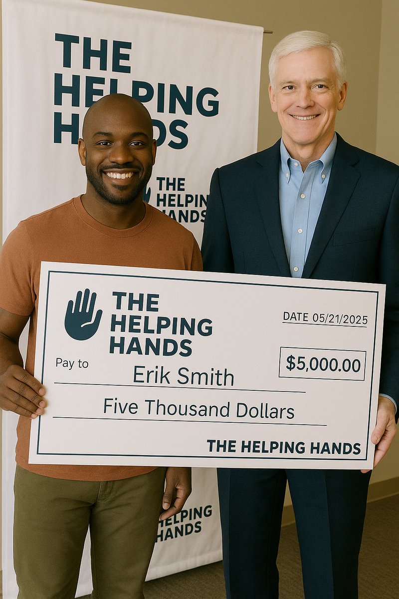 HelpingHandss1's tweet photo. Congrats Erik, we’re proud and happy to assist a young goal driven man like you and we are sure you’ll give back to the society also. 

The Helping Hands 🤝👏 https://t.co/iWT0NAlYpX