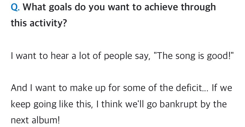 The way Jiyoon is joking about it but please support Jiyoon she’ll genuinely go bankrupt 😭