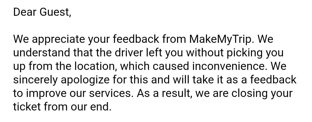 Captrohitpriyad's tweet image. Excellent solution by make my trip....very fast to close ticket..🤣..@makemytripcare @Rajesh_Magow 
#saynotomakemytrip 
#makemytrip 
#MMT