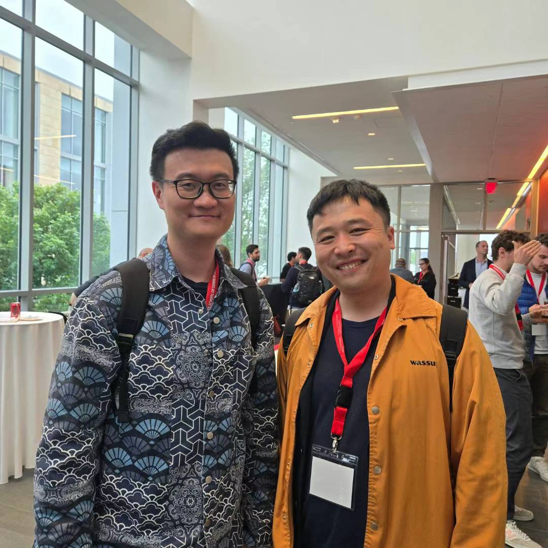 Wei Cai📍🇺🇸 (@0xweicai) on Twitter photo Excited to present our four decentralized web research papers at <a href="/WebSciConf/">WebSciConf</a> this year at <a href="/RutgersU/">Rutgers University</a> with <a href="/ACM_SIGWEB/">SIGWEB</a>. Thrilled to see <a href="/c_hongzhou/">tovarishch.bit</a> in-person in the States. Excited to present our four decentralized web research papers at <a href="/WebSciConf/">WebSciConf</a> this year at <a href="/RutgersU/">Rutgers University</a> with <a href="/ACM_SIGWEB/">SIGWEB</a>. Thrilled to see <a href="/c_hongzhou/">tovarishch.bit</a> in-person in the States.