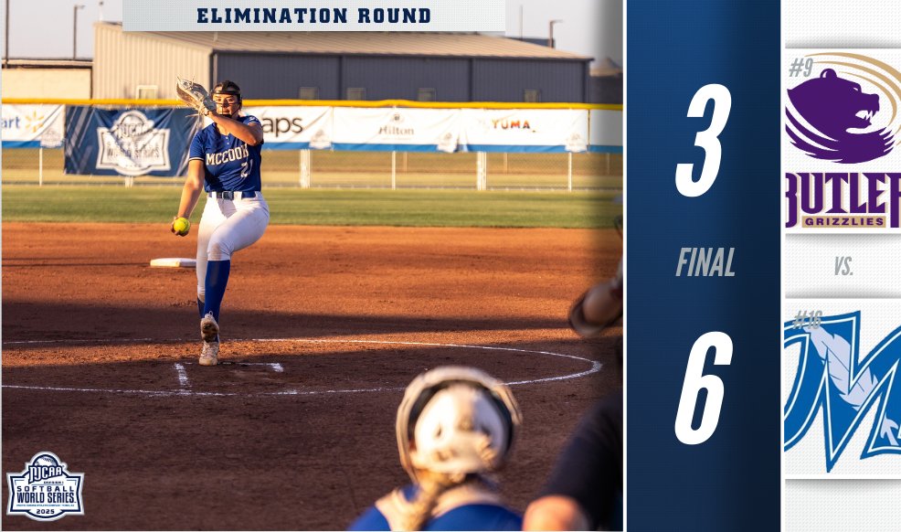 🎉 McCook stays in the win column

The Lady Indians defeat Butler 6-3 and will play Wallace State tomorrow in the 2025 #NJCAASoftball DI World Series Elimination Bracket.

njcaa.org/championships/…