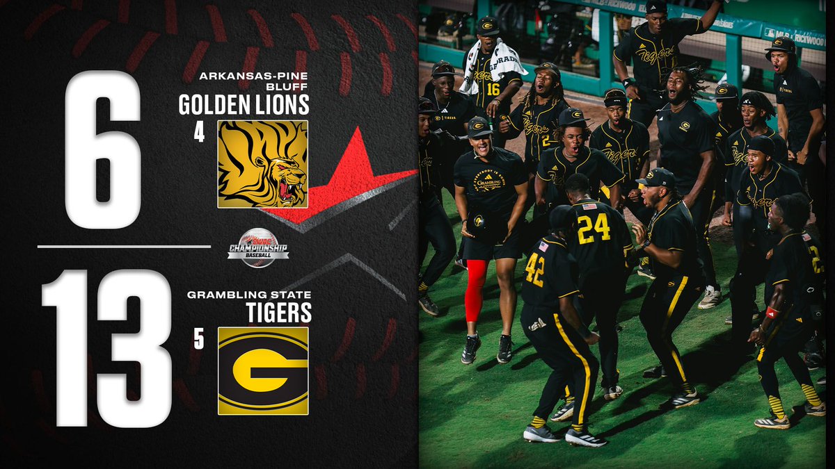 Tigers win!!!

#SWACBSB