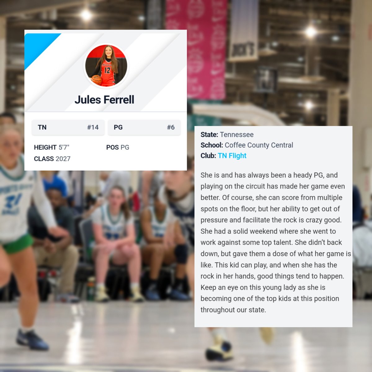 Jules Ferrell (@julesferrell_12) on Twitter photo I'm going to continue to work hard! <a href="/aayers22/">Ashley Ayers</a> <a href="/WeWorkHoops/">Christian Simmons</a> <a href="/TNFlightEYBL/">Tennessee Flight EYBL</a> <a href="/PGHTennessee/">Prep Girls Hoops Tennessee</a> I'm going to continue to work hard! <a href="/aayers22/">Ashley Ayers</a> <a href="/WeWorkHoops/">Christian Simmons</a> <a href="/TNFlightEYBL/">Tennessee Flight EYBL</a> <a href="/PGHTennessee/">Prep Girls Hoops Tennessee</a>