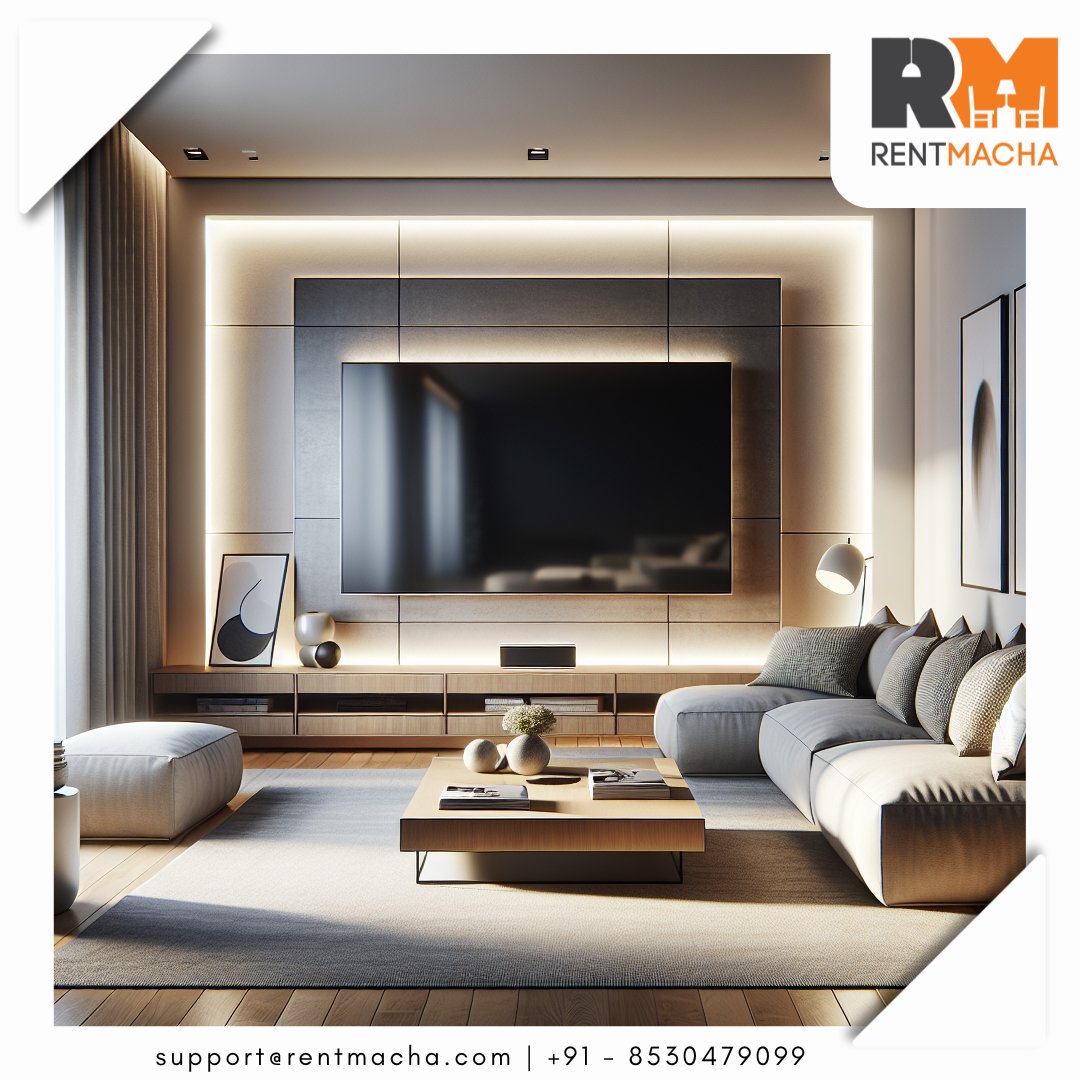 Upgrade your home entertainment without burning a hole in your pocket. Get the latest smart TVs on rent at affordable prices today.  
To know more - rentmacha.com/tv-on-rent/ #TVOnRent #Entertainment #SmartLiving