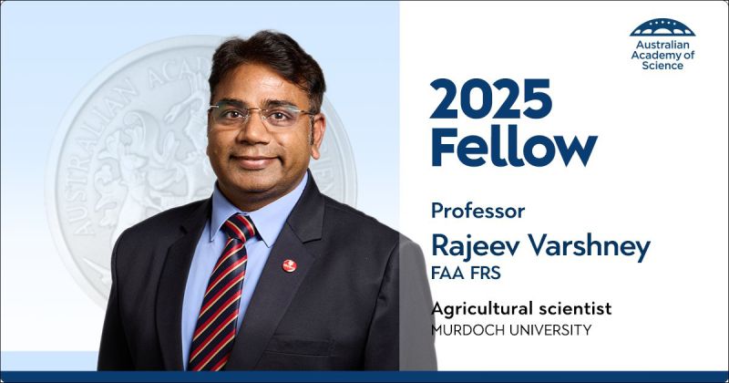 Rajeev Varshney FRS (@rajvarshney) on Twitter photo Iâm incredibly honoured and humbled to be elected as a Fellow of the <a href="/Science_Academy/">Australian Academy of Science</a>. Thank you, AAS, for recognizing our contributions in genomics and molecular breeding, a research field that continues to be vital in enhancing crop productivity and food security.
I have long Iâm incredibly honoured and humbled to be elected as a Fellow of the <a href="/Science_Academy/">Australian Academy of Science</a>. Thank you, AAS, for recognizing our contributions in genomics and molecular breeding, a research field that continues to be vital in enhancing crop productivity and food security.
I have long