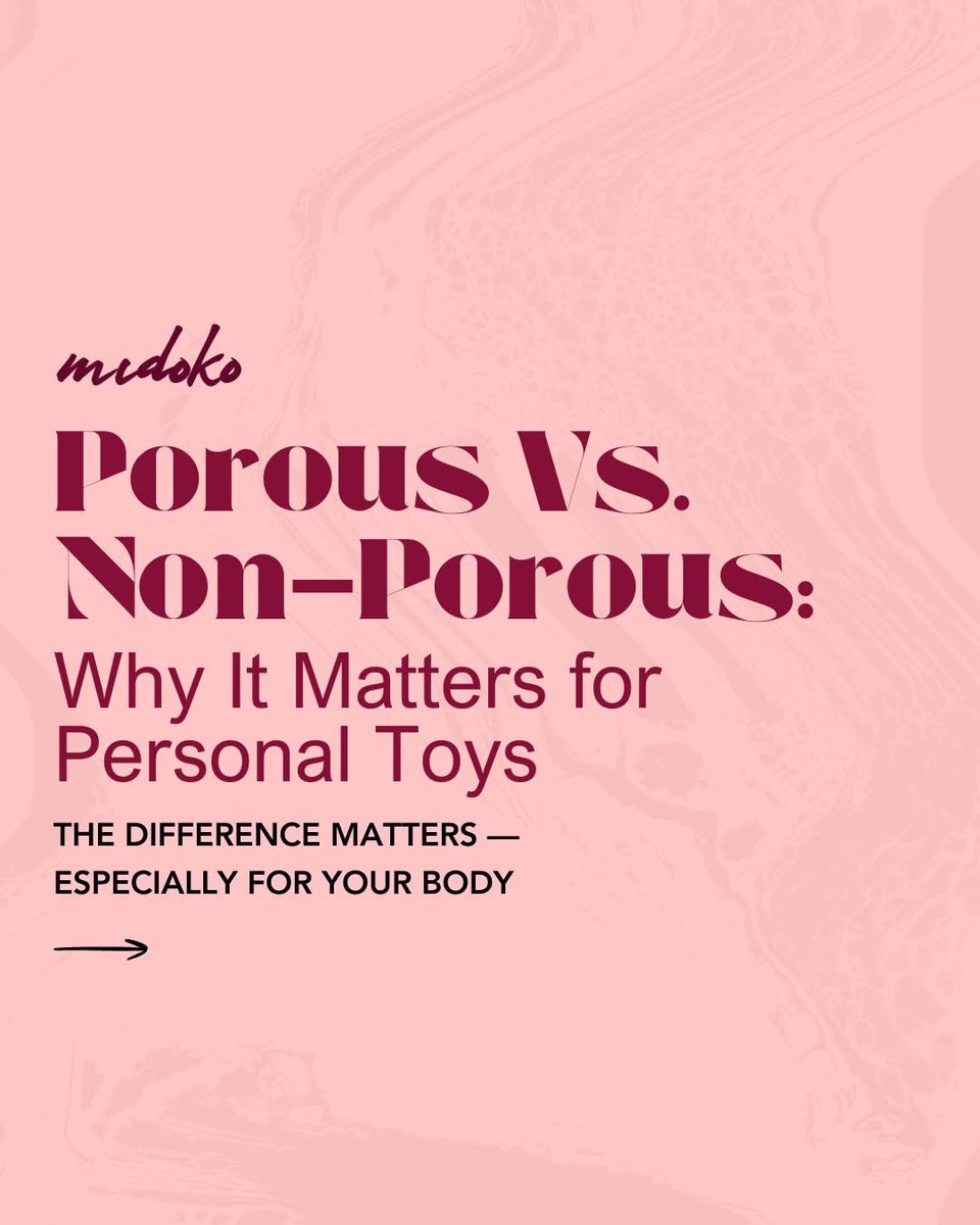 midoko_ph's tweet image. Porous vs. non-porous: It’s more than a material choice — it’s a health choice. Swipe to learn why your personal toy’s surface matters. 💗

Midoko website: midoko.ph
Shopee: shopee.ph/midoko
Lazada: lazada.com.ph/shop/midoko-of…

#BodySafe #WellnessTools #Awareness