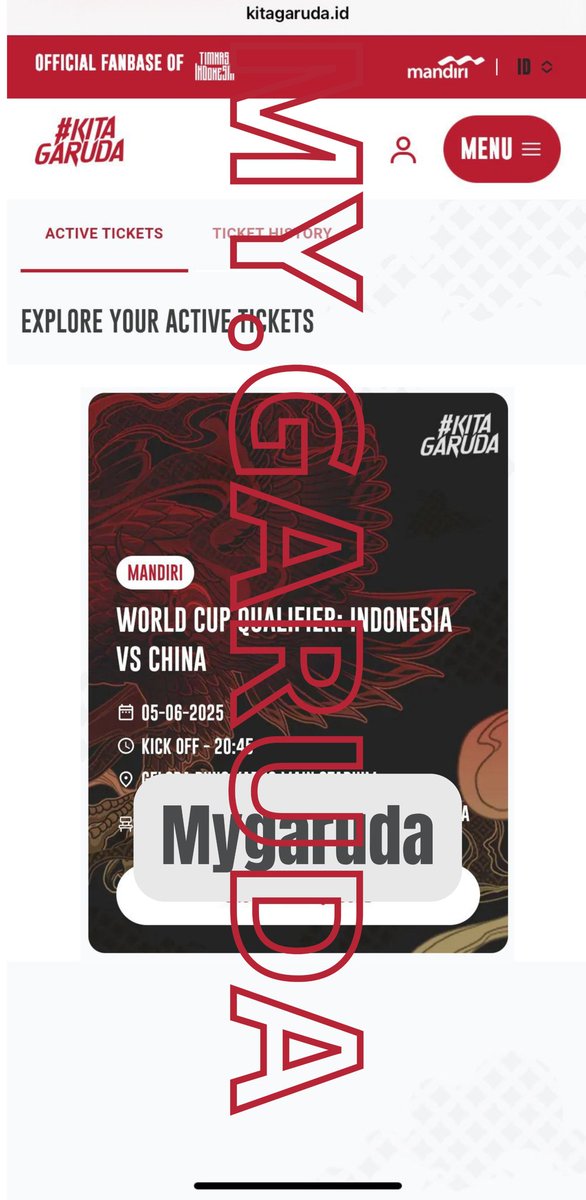 WTS TIKET TIMNAS INDONESIA tweet media