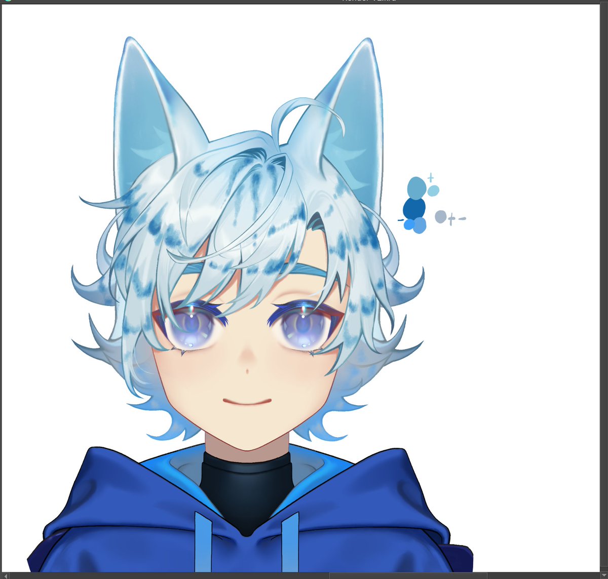 Today I changed hair texture