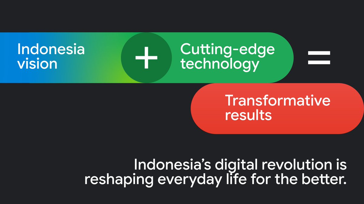 Menyelesaikan masalah dan meningkatkan kualitas hidup. Dengan #GoogleCloud:

💉 <a href="/biofarmaID/">Bio Farma</a> memastikan distribusi vaksin hingga klinik terpencil
📚 <a href="/Kemdikbud_RI/">kemdikbud go id</a> salurkan pendidikan berkualitas ke 60 juta+ siswa
🌱 EDTS bantu transparansi dan akuntabilitas produksi pertanian