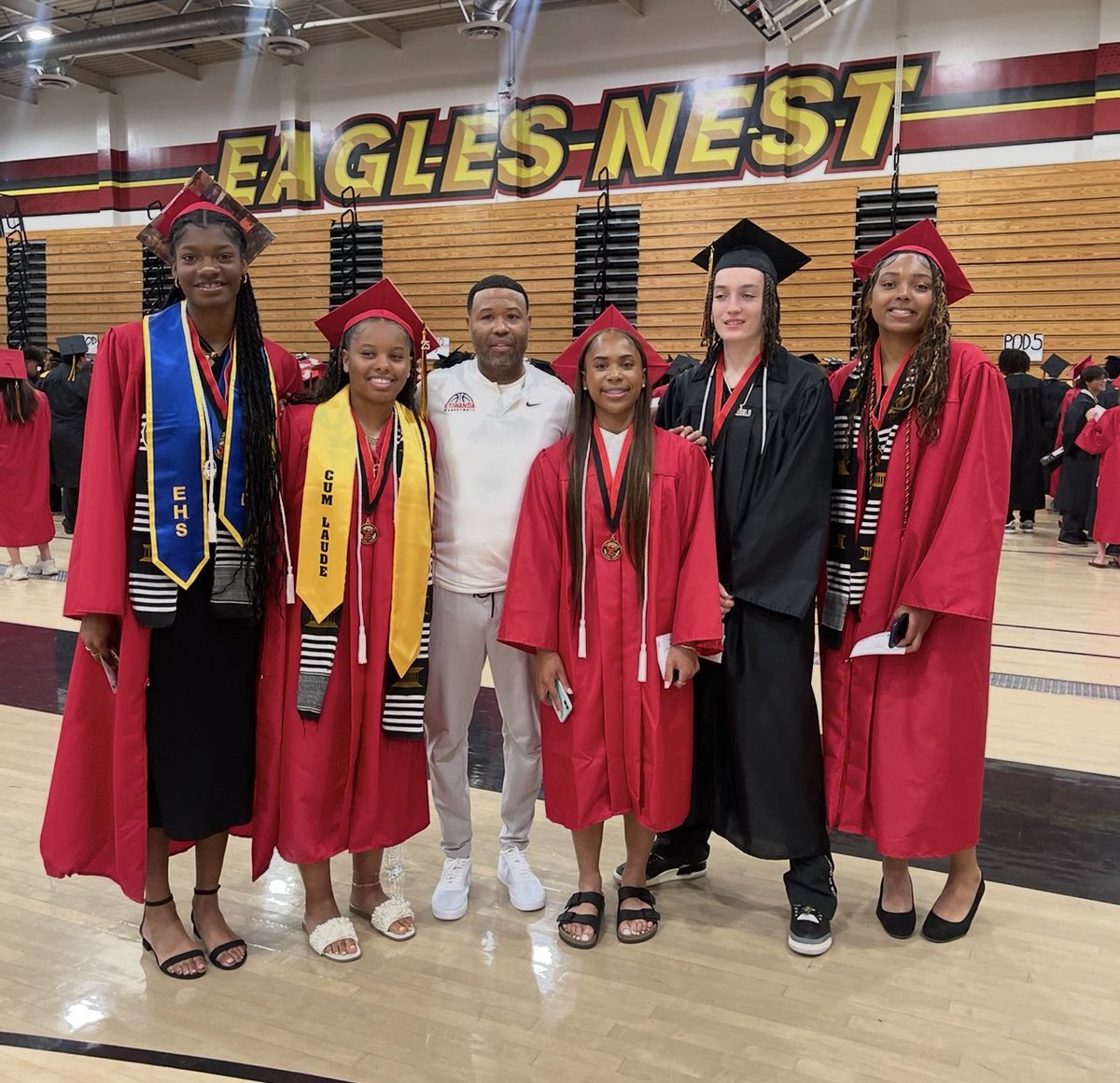 Congrats to my c/o 2025 Lady Eagles. Thank you for making the last 2-4 years memorable. You ladies will sorely be missed. All are State &amp; National Champs forever. May you have the best of luck in your new homes. We will be rooting for you from a far with all the love and support.