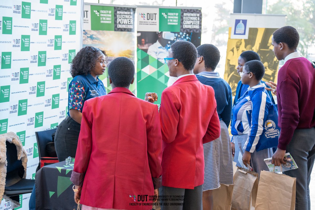 The Faculty of EBE participated in the Youth Employability Indaba &amp; Careers Expo (20–21 May) at the Durban ICC under the theme "Embrace the Digital Era."

We engaged with over 50 schools, showcasing future-focused academic programmes.

#dutebe #thefutureliveshere