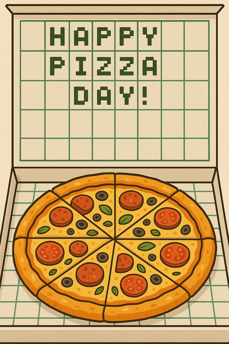 sheeets.xyz (@sheeetsxyz) on Twitter photo Happy #PizzaDay from sheeets! With $BTC hitting ATHs, that first pizza purchase would now be worth over $1 billion π€―
but if you're in any major city around the world, <a href="/Pizza_DAO/">PizzaDAO.eth ππ΄ββ οΈ</a> is probably giving away free pizza near you, so grab a slice todayπ Happy #PizzaDay from sheeets! With $BTC hitting ATHs, that first pizza purchase would now be worth over $1 billion π€―
but if you're in any major city around the world, <a href="/Pizza_DAO/">PizzaDAO.eth ππ΄ββ οΈ</a> is probably giving away free pizza near you, so grab a slice todayπ