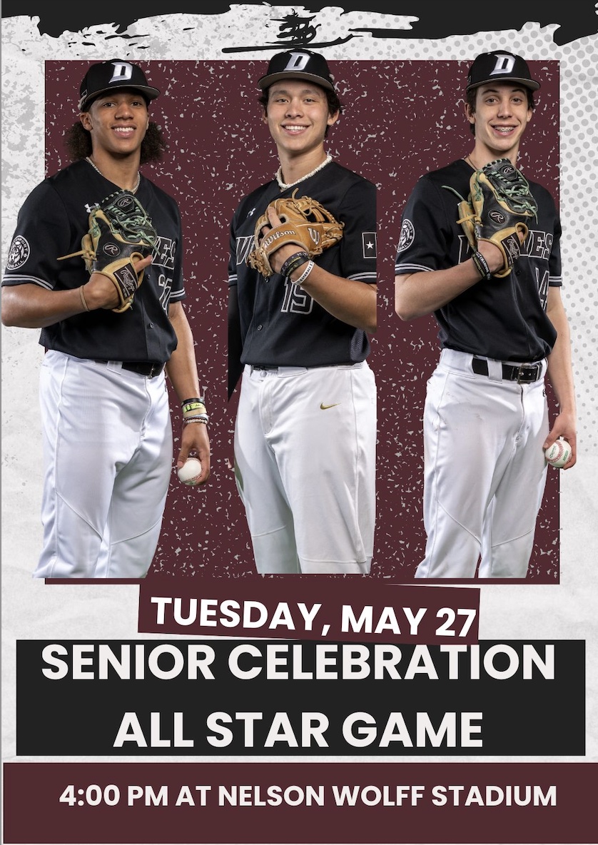 Davenport Baseball (@bsbldavenport) on Twitter photo Congrats to our guys <a href="/danielsoukupII/">Daniel Soukup II</a> <a href="/Diego_certified/">Diego Flores</a> and <a href="/DylanBohlke/">Dylan Bohlke</a> on their selection to the <a href="/SABaseballCoach/">SAABCA</a> Senior Celebration All Star Game. Come watch our guys represent <a href="/BsblDavenport/">Davenport Baseball</a> on May 27th at 4 pm at Nelson Wolff Stadium! <a href="/BuildThePack/">BuildThePack</a> <a href="/DavenportWolves/">DHS Wolves Athletics</a> Congrats to our guys <a href="/danielsoukupII/">Daniel Soukup II</a> <a href="/Diego_certified/">Diego Flores</a> and <a href="/DylanBohlke/">Dylan Bohlke</a> on their selection to the <a href="/SABaseballCoach/">SAABCA</a> Senior Celebration All Star Game. Come watch our guys represent <a href="/BsblDavenport/">Davenport Baseball</a> on May 27th at 4 pm at Nelson Wolff Stadium! <a href="/BuildThePack/">BuildThePack</a> <a href="/DavenportWolves/">DHS Wolves Athletics</a>