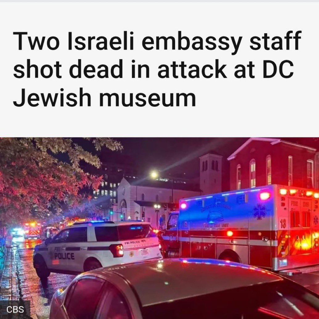 I’m not sure how something like this can happen right outside a building that has to have massive amounts of armed security and counter-surveillance. I’ll hold my judgement till the facts are known but likely a massive security failure.