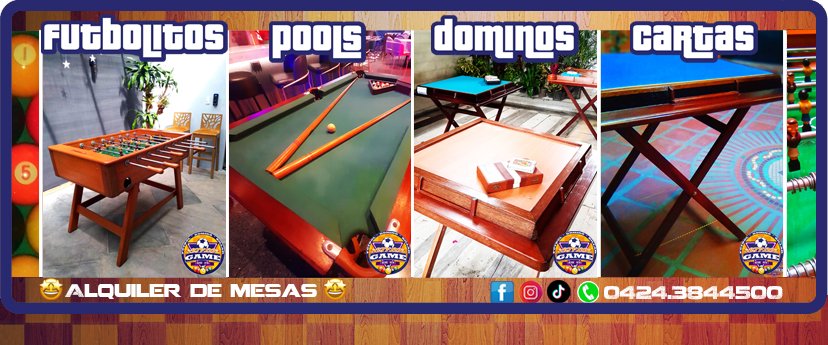 StyloGame 🌟 MESAS DE 🎱♦️⚽️🏓 tweet media