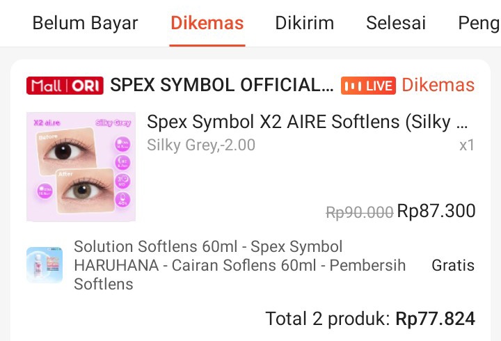 wony4everyoung's tweet photo. In this economy, kalian kalau lagi cari promoan softlens, coba co di live spexsymbol deh! Banyak brand, produk original semua dan diskonnya gede-gede. Kemarin beli softlens X2 dapat free cairan, sekarang ada promo beli 35K dapet printilan segini banyaaak. Sedekah ini mah😭💗 https://t.co/BTWdSU7HwZ