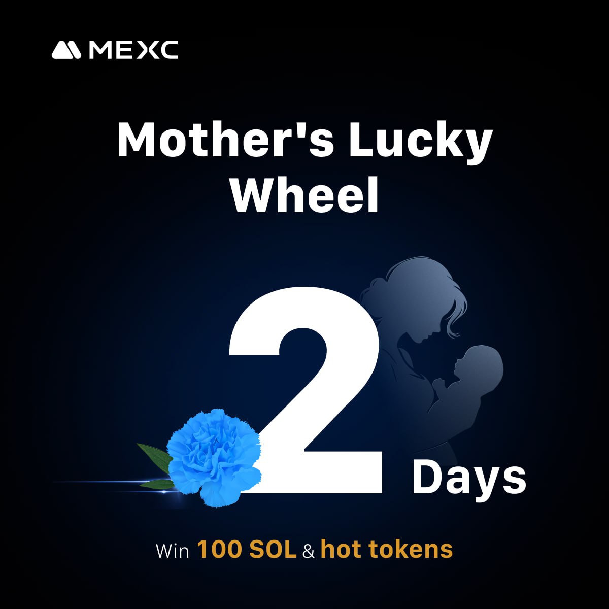 MEXC_AfricaBU's tweet photo. 2 days left to spin for mom’s smile!
🎁 Join the #MEXC Lucky Wheel to win your share of 100 $SOL and hot tokens.
❤️ Show love. Win big.
https://t.co/JLL5yapYH9
#MothersDay #MEXC0Fee #ToTheMom"
Sign in and explore more:
https://t.co/H9Ywn84VbN https://t.co/y10tkxGj6w