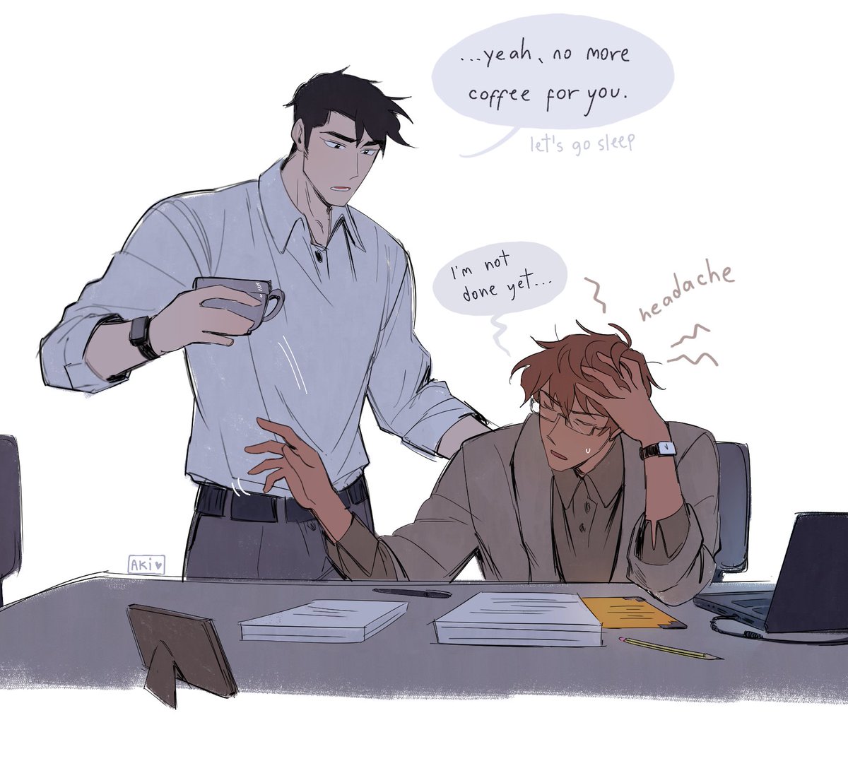 workaholic boyfriends