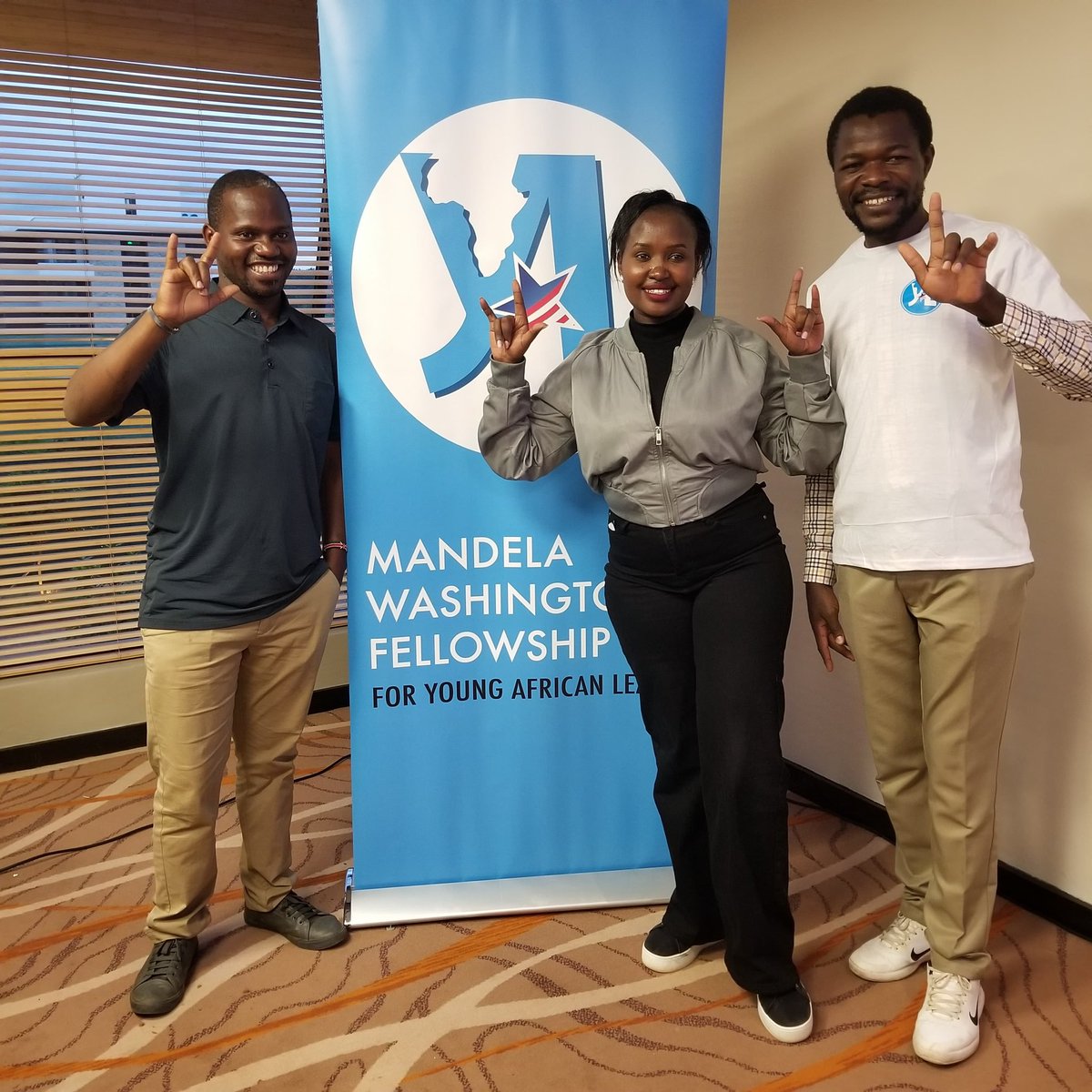 We’re signing “I love you” in Sign Language! Although two of my colleagues will be joining a different institute focused on Deaf programs, they've truly inspired me. Learning Sign Language is now officially on my bucket list. Grateful for the inspiration! #MFW2025