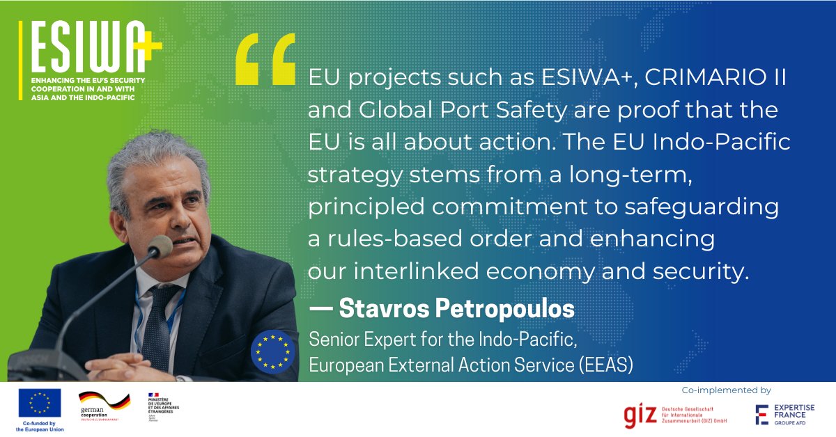 ESIWA_EU (@esiwa_eu) on Twitter photo โ๐ Last chance to register for our closed-door discussion ๐ email esiwa@expertisefrance.fr with your name, title and organisation.
๐จ How can EU & Indo-Pacific address #HybridThreats?
โฐ Thursday: 11am Brussels, 1.30pm New Delhi, 5pm Tokyo
๐ค in collaboration with <a href="/EU_ISS/">EU Institute for Security Studies</a> โ๐ Last chance to register for our closed-door discussion ๐ email esiwa@expertisefrance.fr with your name, title and organisation.
๐จ How can EU & Indo-Pacific address #HybridThreats?
โฐ Thursday: 11am Brussels, 1.30pm New Delhi, 5pm Tokyo
๐ค in collaboration with <a href="/EU_ISS/">EU Institute for Security Studies</a>