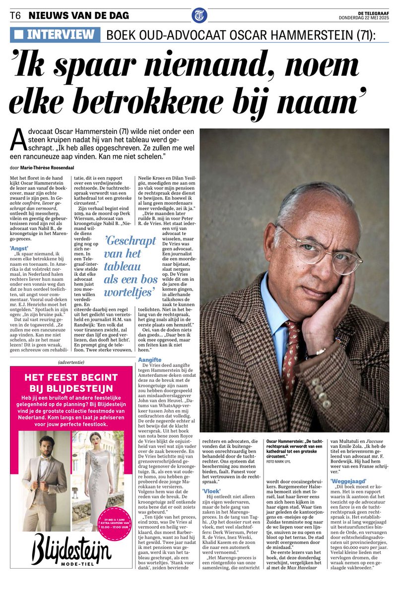 HammersteinO's tweet image. Dit boek moest er komen. Het is een rapport waarin ik aantoon dat het toezicht op de advocatuur een farce is en de tuchtrechtspraak geen rechtspraak is. Het establishment is al lang weggejaagd uit bestuursfuncties binnen de Orde, en zijn vervangen door echtscheidingsadvocaten…