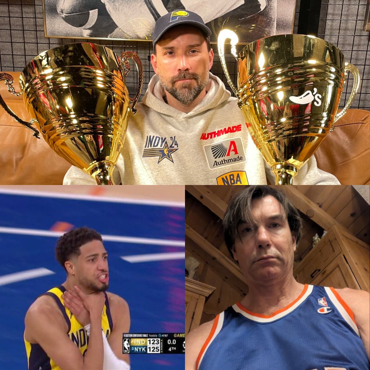 MrJerryOC's tweet image. Got absolutely owned tonight.  Congrats @clubtrillion Glad to see you are using this app.  I will be in attendance @TheGarden on Friday.  Don't know where my seats will be but @nyknicks need Mr. Bing Bong. Done being nice to Titus.  You just unlocked Mr. Bing Bong, dipshit.