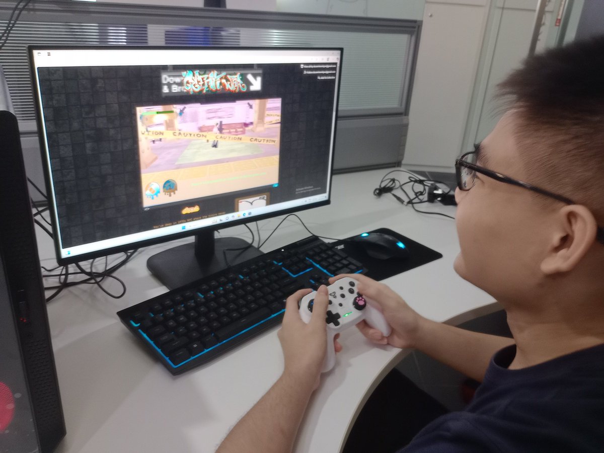 OutCrowd ๐ Cross Play SE (@outcrowd_msia) on Twitter photo #crossplaySE is happening today!! Special thanks to <a href="/egdcollective/">EGD Collective</a> for sharing all the amazing titles and #playingground for supporting the event!
We're over at the <a href="/uowmcreative/">UOWM Creative ๐ New Sem!</a> labs, so check the titles out! #crossplaySE is happening today!! Special thanks to <a href="/egdcollective/">EGD Collective</a> for sharing all the amazing titles and #playingground for supporting the event!
We're over at the <a href="/uowmcreative/">UOWM Creative ๐ New Sem!</a> labs, so check the titles out!