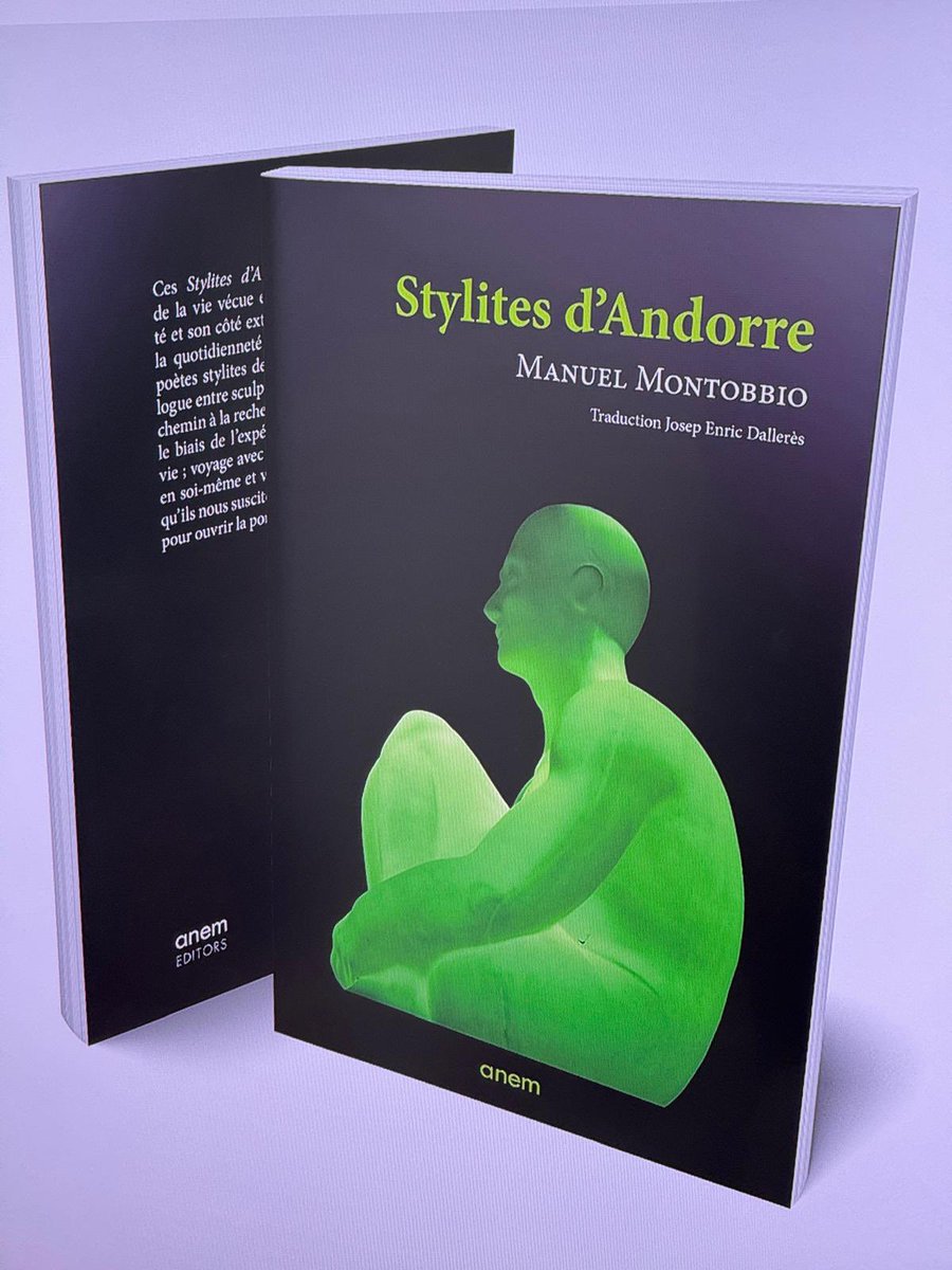 📖✨Ahir a la nit es va presentar a l’Instituto Cervantes de París la traducció al francès del llibre “Estilites d’Andorra” de Manuel Montobbio, a càrrec d’Anem Edicions.

Un diàleg entre poesia, escultura i ànima universal, amb la participació de:
(1/3)