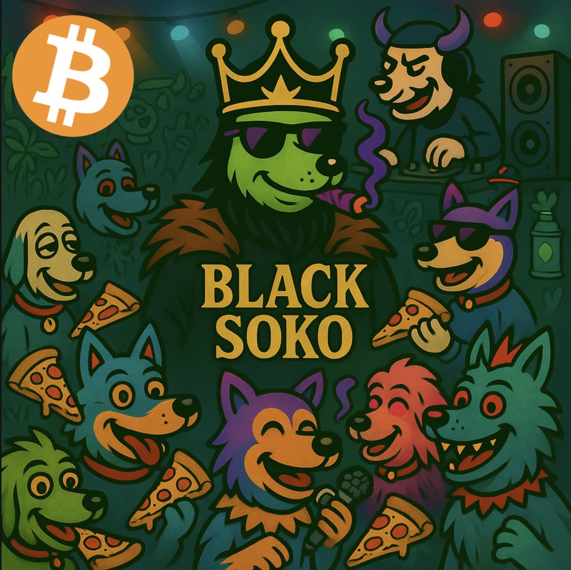 BLACK SOKO also joins the BTC Pizza Party🍕

#black__soko #btc #BTCPizzaDay