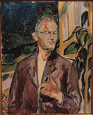 Self-Portrait, 1926 #artbots #munch