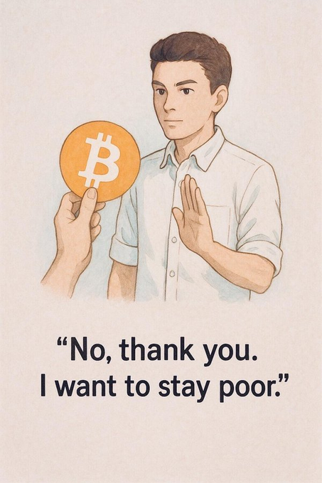 Bitcoin hits $110,000 

all of your friends: