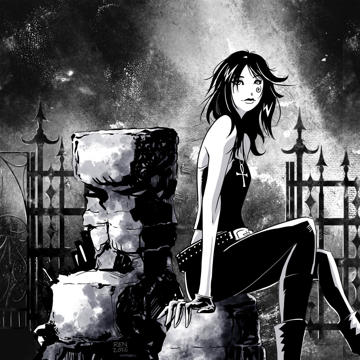 Chuva736's tweet image. “You get what everyone else gets… a lifetime” -death of the endless #worldgothday #dcuniverse #theendless #death #dccomics