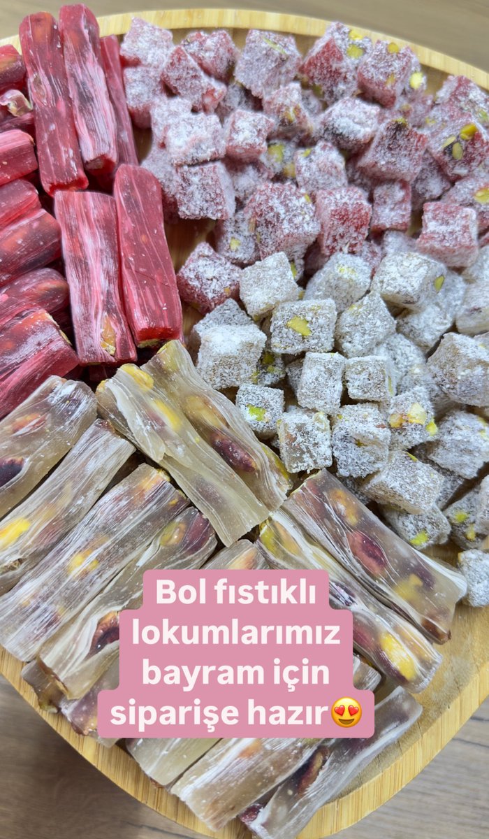 Bayramda sevdiklerinize lezzetli lokumlarımızdan ikram edin😍😍

Kampanyalarımız devam ediyor websitemizi ziyaret edin kaçırmayın🌐🌐

fistigimantepten.com.tr