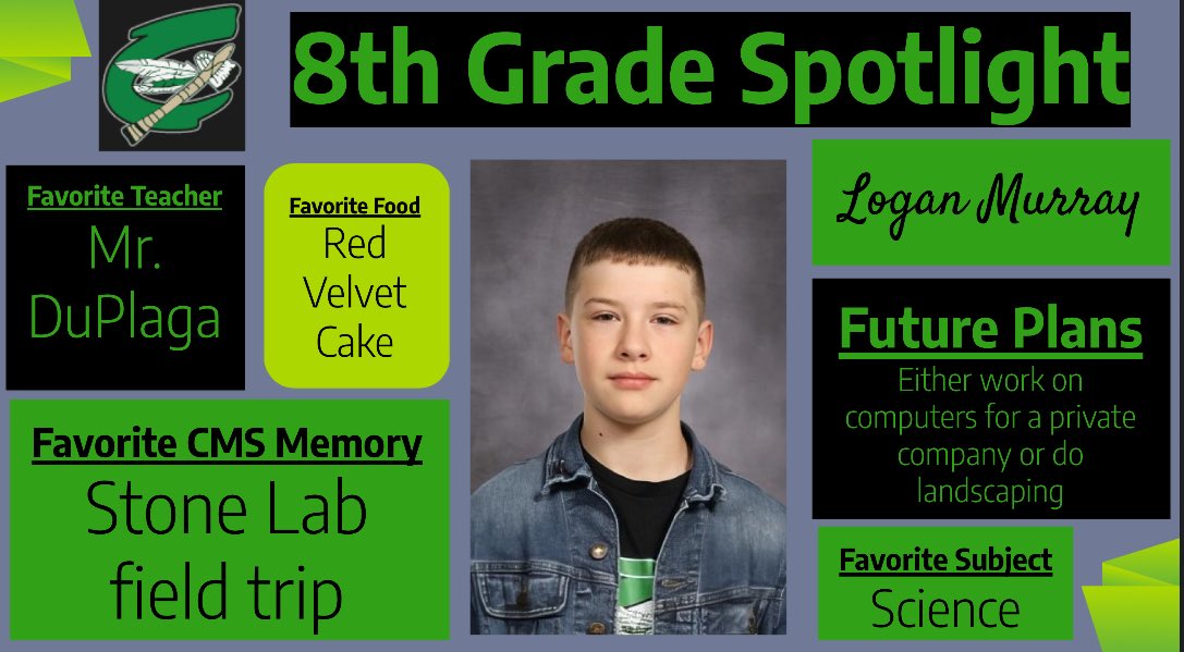 8th Grade Spotlight
#gr8raiders #OnceARaider
<a href="/raidermiddle/">Columbia MS</a> <a href="/cms_mrgordon/">Mr. Gordon</a> <a href="/mrduplaga_cms/">Mr. DuPlaga</a> <a href="/lcasecms/">Mrs. Case</a> <a href="/msmillercms/">Ms. Miller</a>
