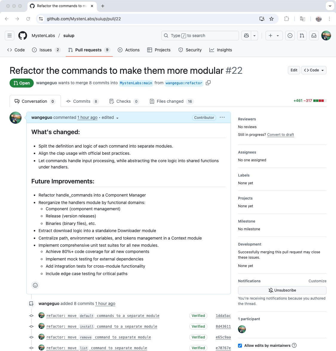 Suiup 项目相当于是Sui 的