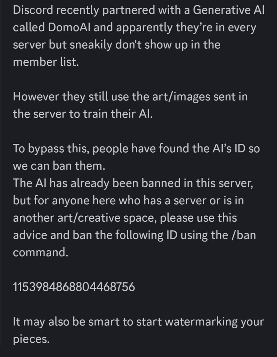 BrieFBurch's tweet image. For anyone with an art discord...