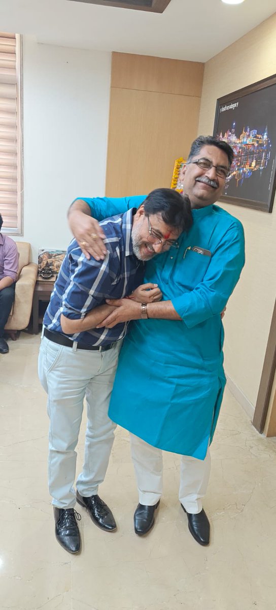 आत्मिक क्षण आ.आशीष भैया संग ..सहजता सरलता की प्रतिमूर्ति है सासंद जबलपुर🙏🌹🙏❤️