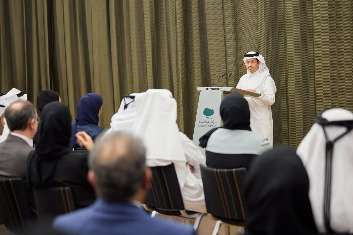 mozabintnasser's tweet photo. أبارك للسيد يوسف النعمة تعيينه رئيساً تنفيذياً لمؤسسة قطر وأتمنى له التوفيق في عمله. كما أهنّئ الشيخة هند على ما برعت فيه من موقعها بل فاق عطاؤها توقعاتنا، وأتمنى لها دوام التميز مستقبلاً في أداء المهام الإضافية المسندة إليها بوصفها نائب رئيس مجلس إدارة المؤسسة. https://t.co/oYwFIpVpKu
