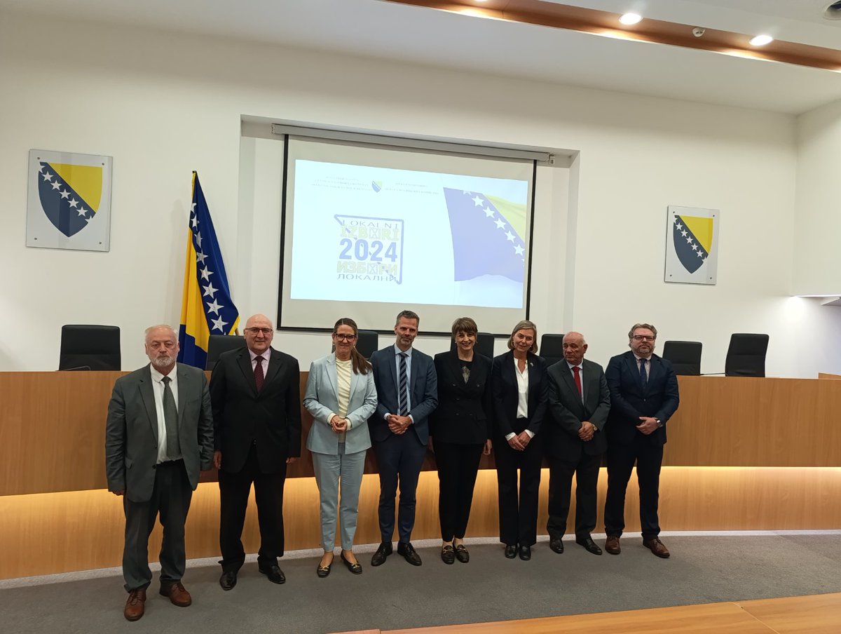 Ambasadori #KraljevineDanske, <a href="/SwedenBiH/">Sweden in BiH</a> i <a href="/NorwayAmbBiH/">Norwegian Embassy Sarajevo</a>  posjetili su CIK BiH. Razgovarali smo o pripremama za Opće izbore 2026. i uspjehu novih izbornih tehnologija na Lokalnim izborima 2024. Hvala na podršci! 🇩🇰🇸🇪🇳🇴 #CIKBiH #Izbori2026 Više čitajte na: izbori.ba/?Lang=3&Catego…