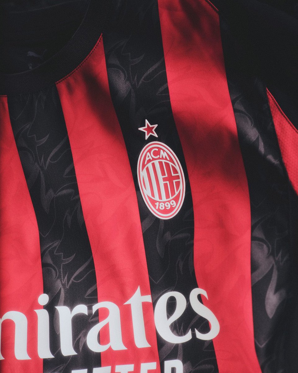 AC Milan and PUMA unveil devil-inspired 2025/26 home kit., image size:960x1200
