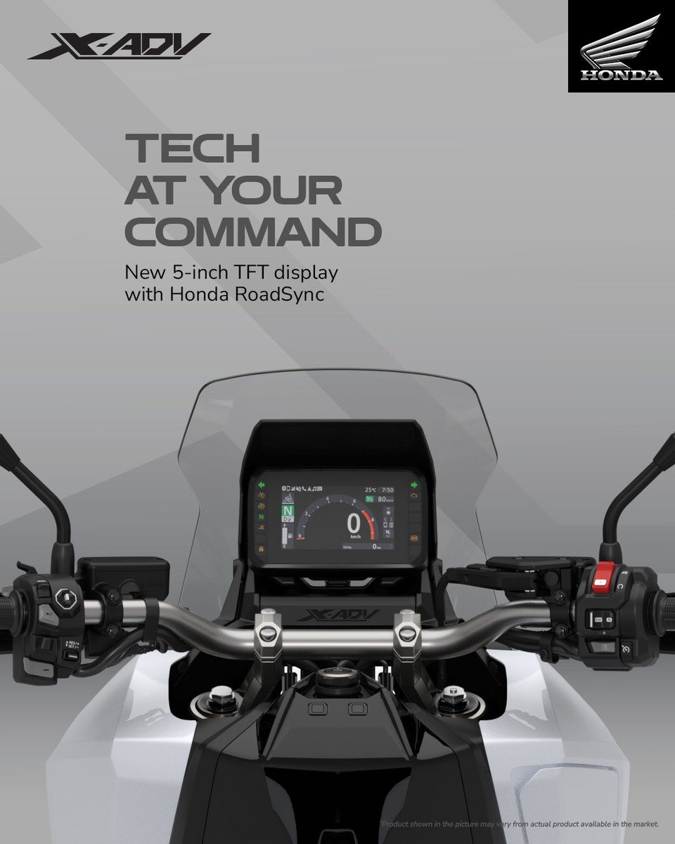 BigWingIndia's tweet photo. Built for the city. Born for the escape. 
Wingriders! It’s time to go wild with the Honda X-ADV. 

#HondaBigWing #BigBikes #Motorcycles #BigWingIndia #XADV750 https://t.co/QsxL1teDZ0