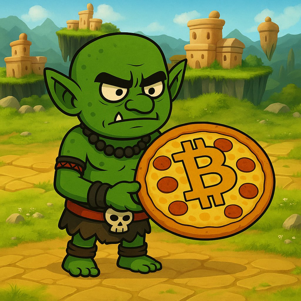 Celebrating Bitcoin Pizza Day the goblin way🍕🪙