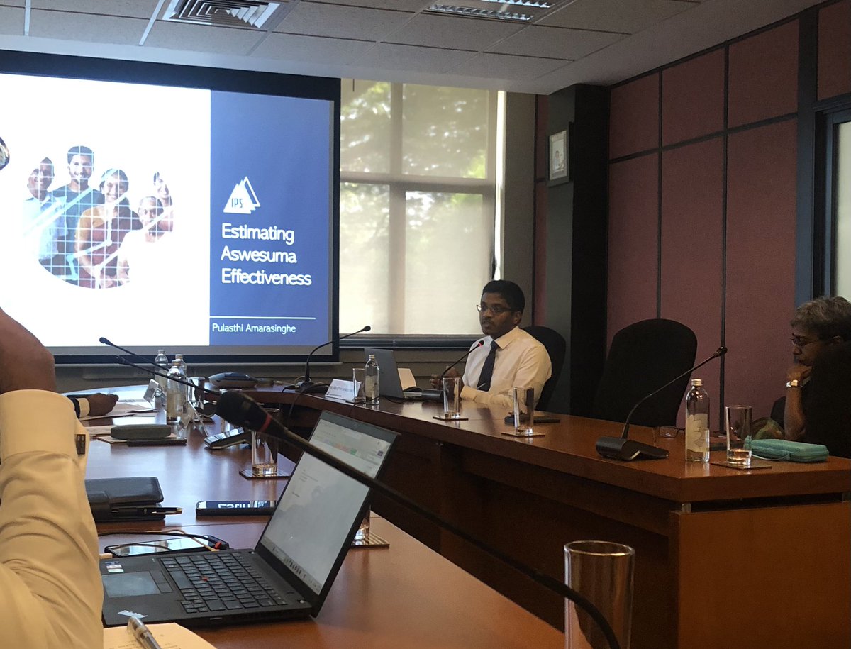 Asanka Wijesinghe (@asanka_lka) on Twitter photo Simulated Aswesuma transfers are associated with notable reductions in food insecurity and indebtedness- Dr. Pulasthi Amarasinghe <a href="/TalkEconomicsSL/">IPS Sri Lanka</a> Simulated Aswesuma transfers are associated with notable reductions in food insecurity and indebtedness- Dr. Pulasthi Amarasinghe <a href="/TalkEconomicsSL/">IPS Sri Lanka</a>
