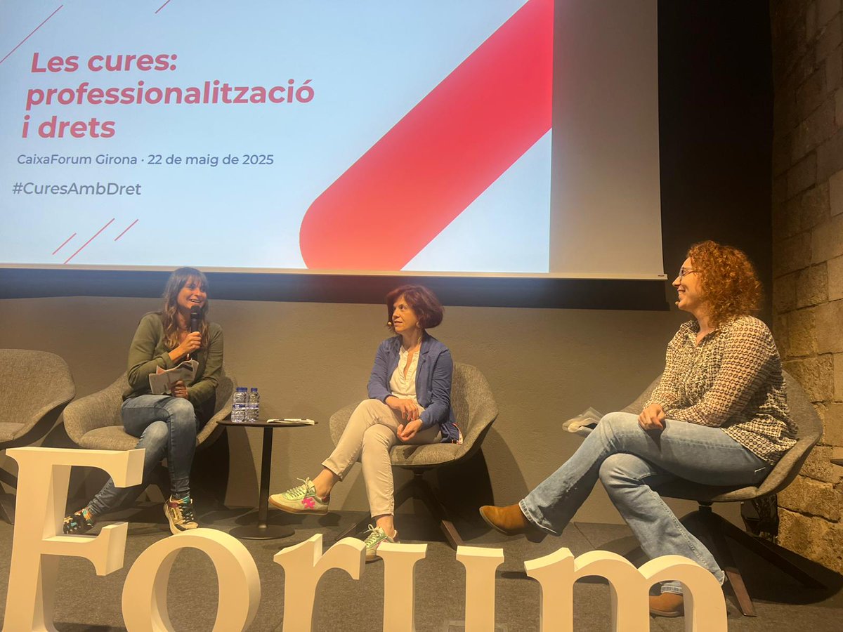 Estem organitzant la jornada #CuresAmbDret , centrada en la professionalització i els drets dels treballadors/res del sector. #CREUemTalents i #OcupacioCR