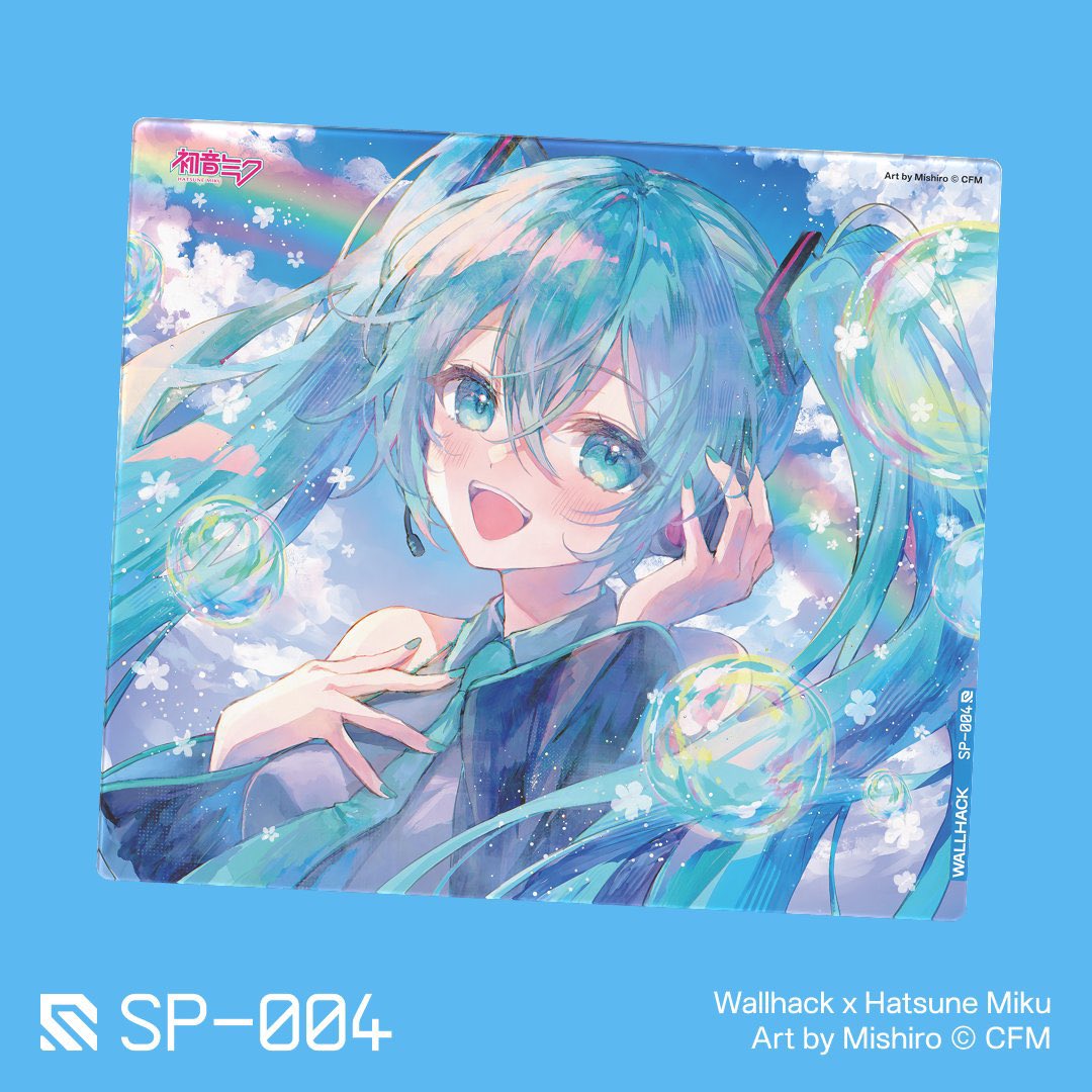 achafps's tweet image. 🩵WALLHACK✖️初音ミク第二弾🩵
~SP-004 Summer Miku~

この後、10分後の19時から販売開始❕
クーポンコード「ACHQ」10%OFF
wallhack.com/ACHQ  #pr 

初回生産は3000枚‼️
前回と同じで常時在庫が追加されるけど初回生産ってワード良くない？

みんなぜひ買って夏ミクちゃんとデスク可愛くしてね