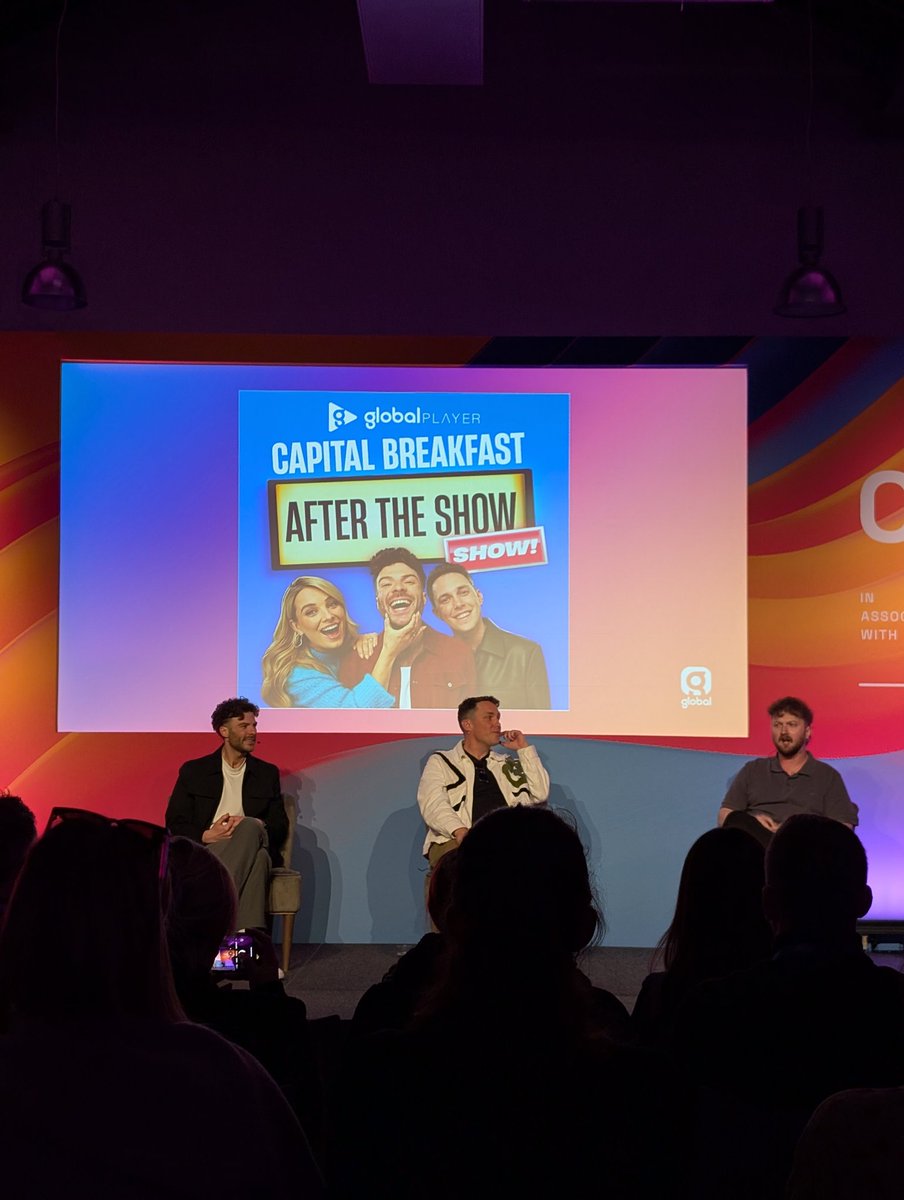 It's day two of The Podcast Show in London. On stage now, the Capital Breakfast team with a masterclass on how to connect with audiences. And just exclusively announced: a brand new Capital Breakfast podcast launching on 31st May, "After The Show Show!".