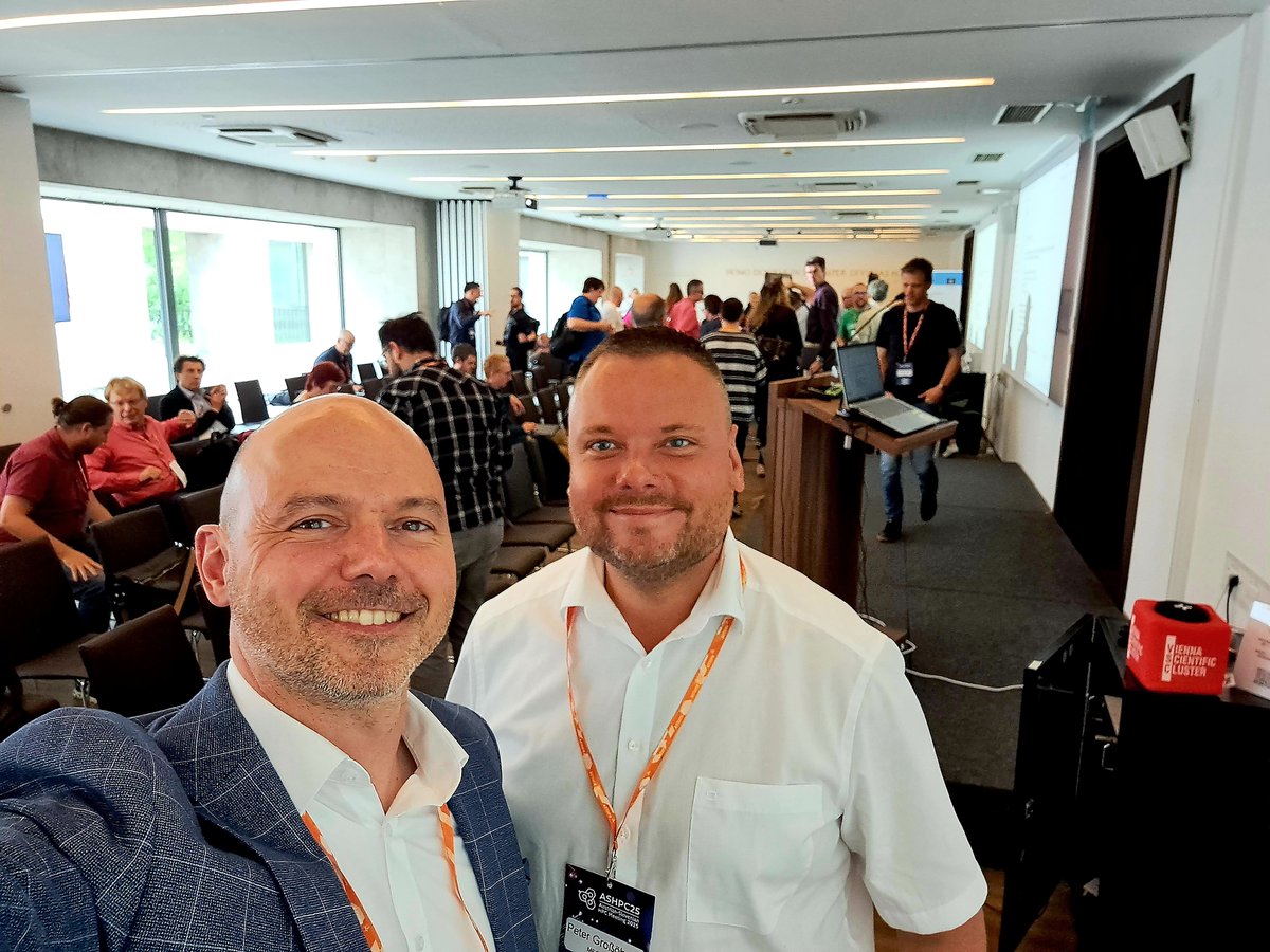 MegwareComputer's tweet image. Already on our way home, we're looking back on a few inspiring & interesting days at the #ASHPC2025 Meeting in #Slovenia.
Many thanks to the organizers & all participants for the engaging discussions & valuable exchanges 🤝.
Looking forward to the next edition!
@eurocc_austria
